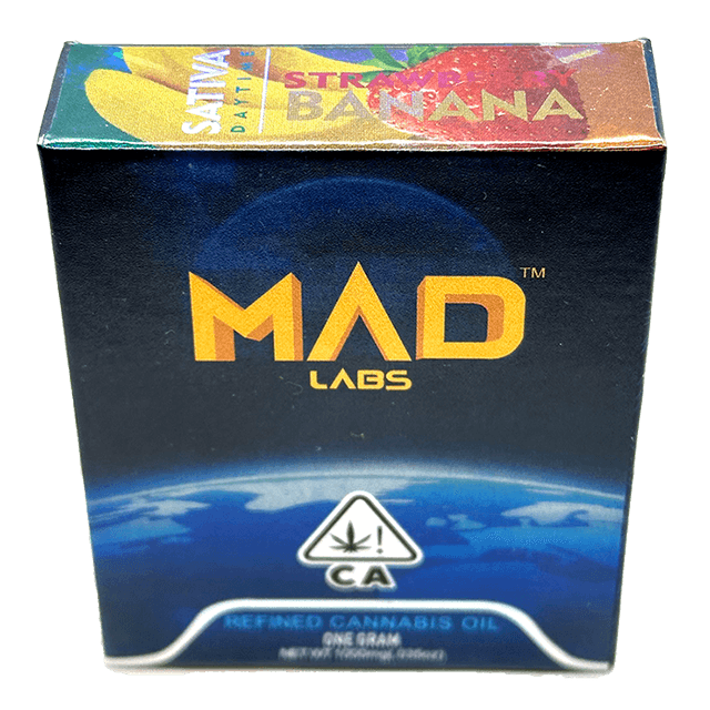 buy mad labs strawberry banana thc cart online