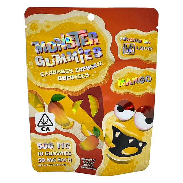 buy monster gummies mango cannabis edibles online