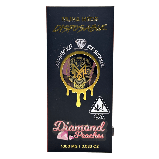 buy muha meds disposable diamond peaches cannabis vape online